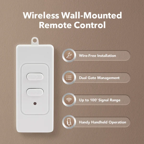 Gate Accessories Wireless Wall Button (RT16)