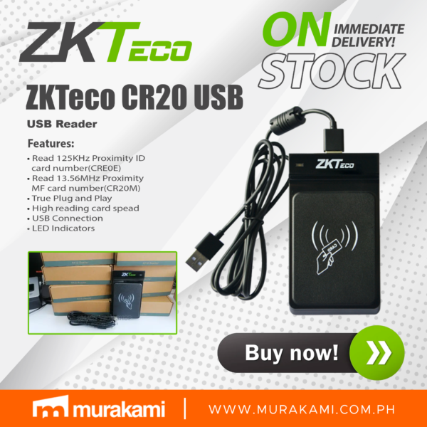 ZKTeco ZK CR20M (IC USB)