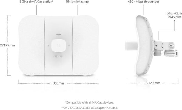 Ubiquiti LBE-5AC-GEN2 - Image 2