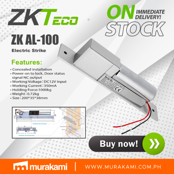 ZKTeco  ZK AL-100	Electric Strike