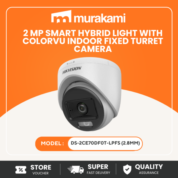 Camera 2MP ColorVu (DS-2CE70DF0T-LPFS)