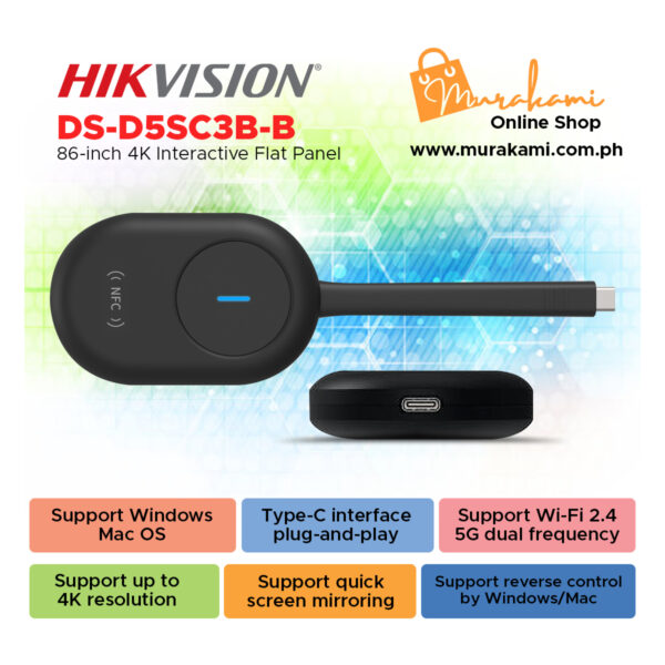 Hikvision	DS-D5SC3B-B	Wireless Dongle