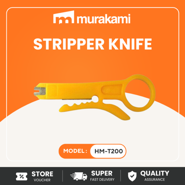 Installation Essentials (HM-T200) for outstanding Stripper Knife  for Professional Cable & Wire Stripping