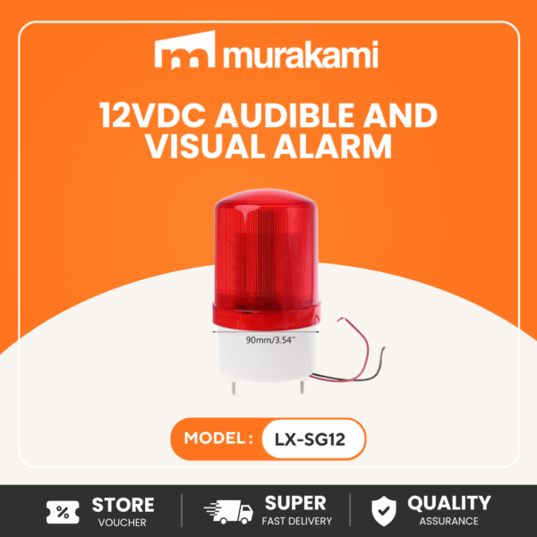 Electric Fence Audio Visual Alarm (LX-SG12)