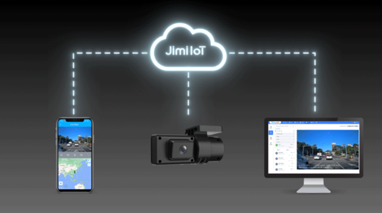 Jimi IoT Dashcam JC181	Dual-Channel Dashcam GPS tracker - Image 4
