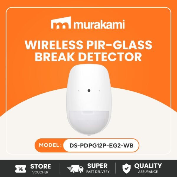 Advanced Wireless PIR Glass Break Detector (DS-PDPG12P-EG2-WB)