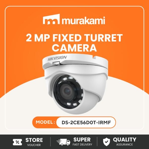 Advanced TVI Analog Camera (DS-2CE56D0T-IRMF) for Security Monitoring