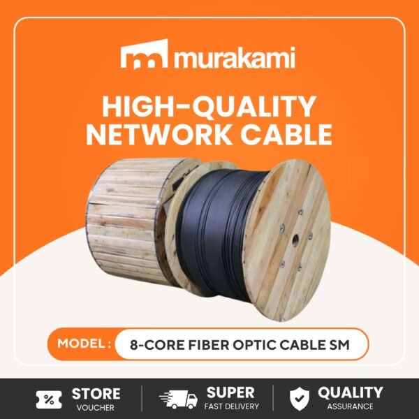 OCS 8-Core Fiber Optic Cable SM For Strong Build Cables