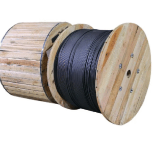 Optichina 2-Core Fiber Optic Cable SM	2 core fiber optic cable - outdoor, singlemode (1km/drum) - Image 1