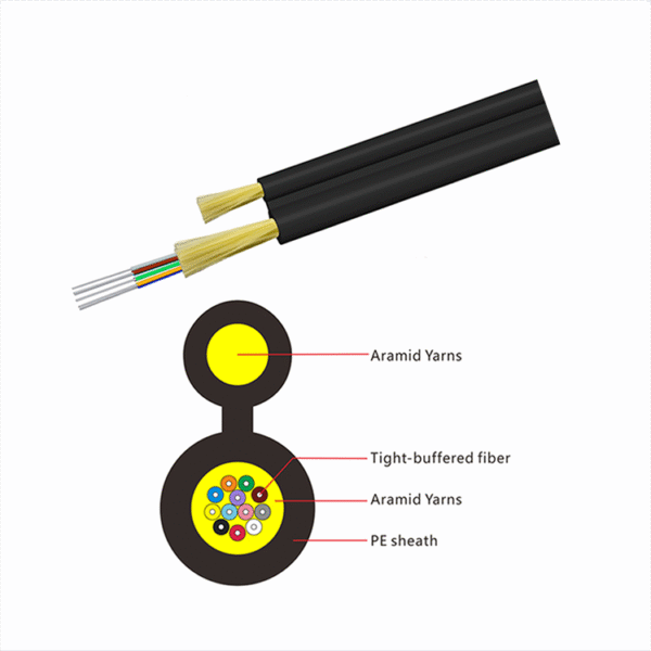 Optichina 8-Core Fiber Optic Cable SM  (1km/drum) - Image 4
