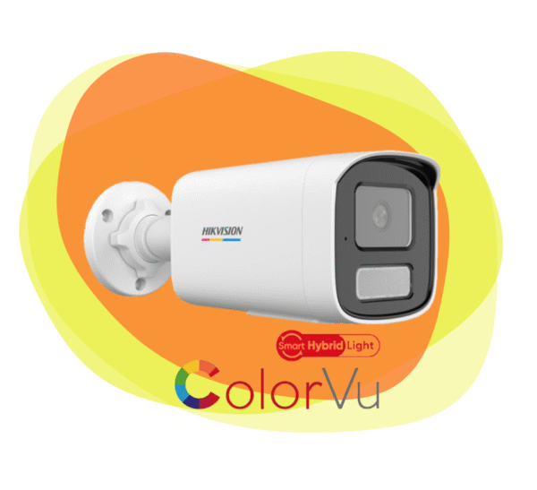 Hikvision	DS-2CD1T47G2H-LIUF (2.8mm) 4 MP ColorVu with Smart Hybrid Light Fixed Bullet Network Camera