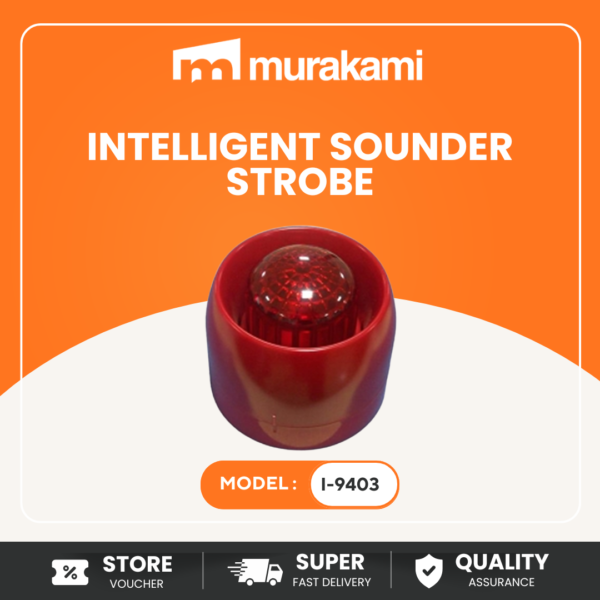 Fire Alarm Sounder Strobe (I-9403)