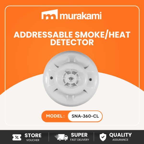 Addressable Fire Alarm System with Advanced Detection (SNA-360-CL)