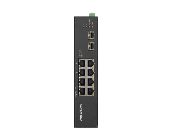 Hikvision	DS-3T0510HP-E/HS 8 Port Gigabit Unmanaged Harsh POE Switch - Image 2