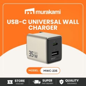 Micropack (MWC-235) For Great Quality USB-C Universal Wall Charger