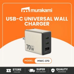 Micropack (MWC-370) For Quality USB-C Universal Wall Charger