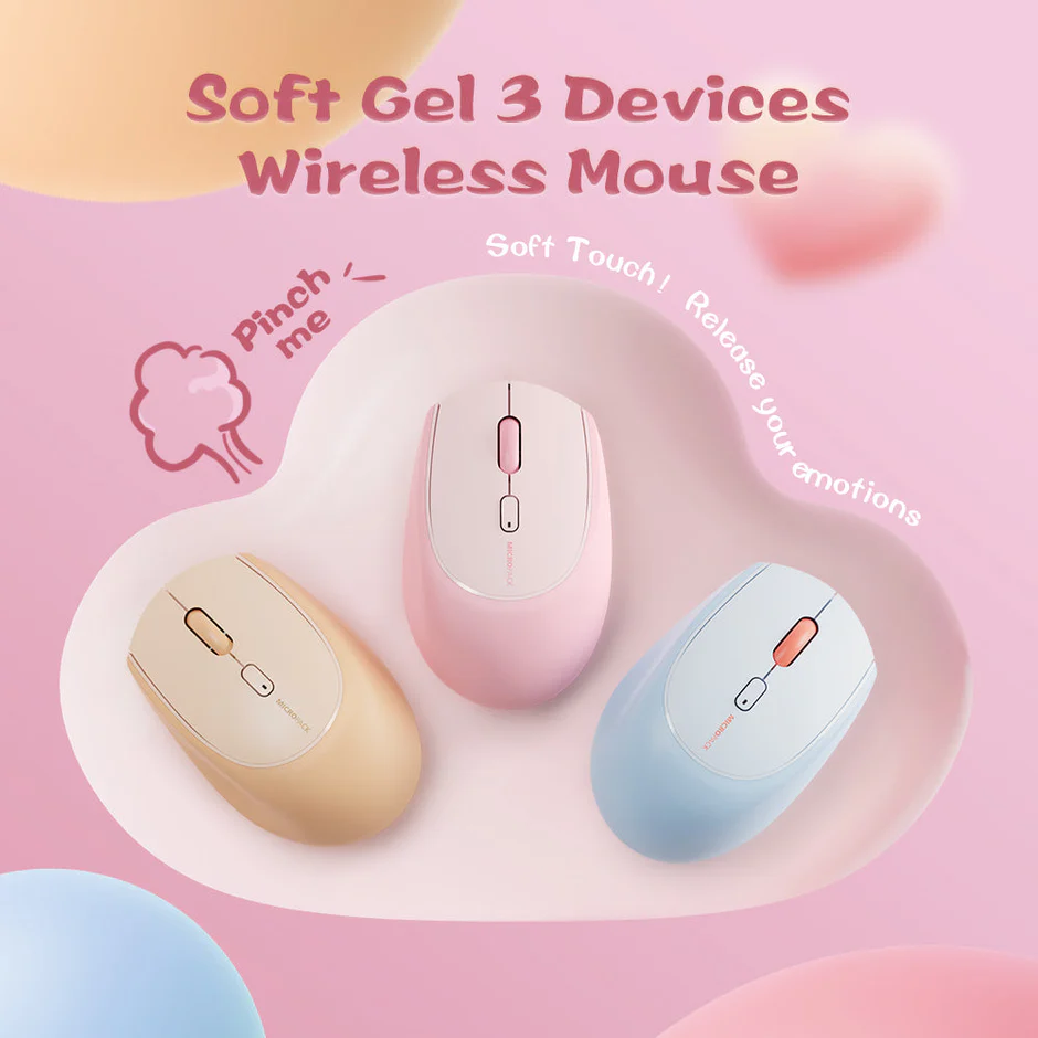 2.4G + Bluetooth Wireless Mouse (MS-201W) - Image 2