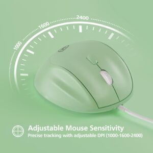 Wired Optical Vertical Mouse (MP-V01)