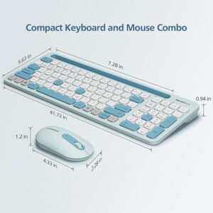 2.4G/BLUETOOTH THREE MODES KEYBOARD (K-238W-BL)