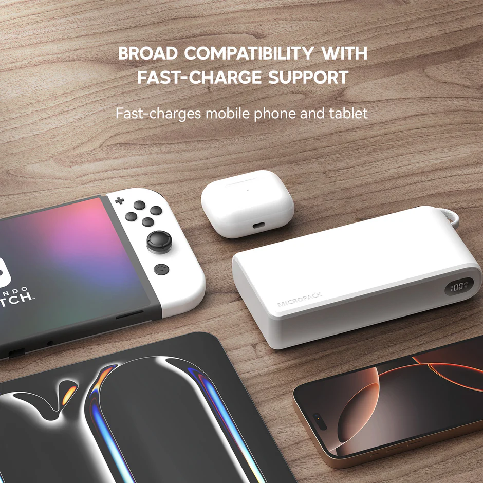 20000mAh Built-in Cable Fast Charging Power Bank (PB-C20)