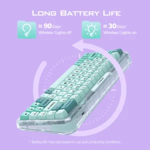 3 Modes Machanical Keyboard (K-168WM)