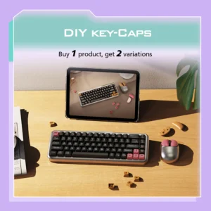 3 Modes Machanical Keyboard (K-168WM)