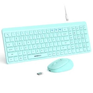 2.4G+Bluetooth Wirelesss Keyboard and Mouse Combo (KM-268W-EN-GN)