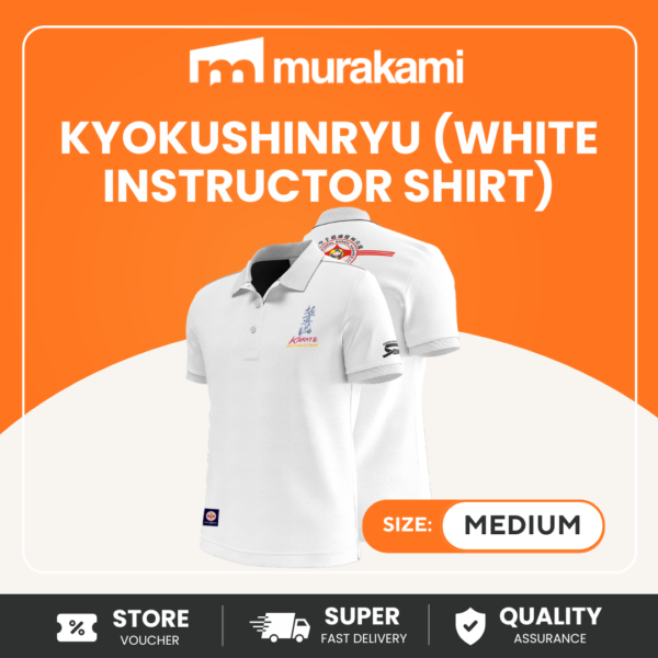 KyokushinRyu (White IKak Polo Shirt) For 1st Rated Quality T Shirt