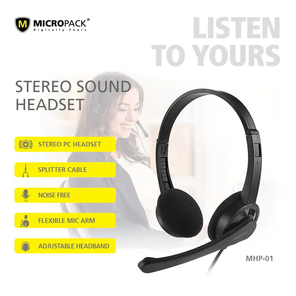 Stereo Sound Headphone (MHP-02)