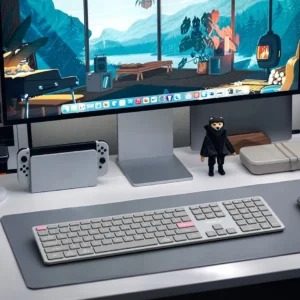 2.4G+Bluetooth Rechargeable Wireless Keyboard (K-310W)