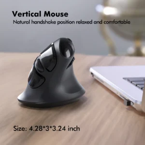 RF 2.4G Wireless Ergo Mouse (MP-V03W)
