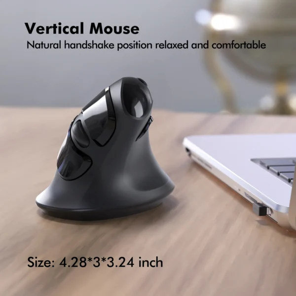 RF 2.4G Wireless Ergo Mouse (MP-V03W)