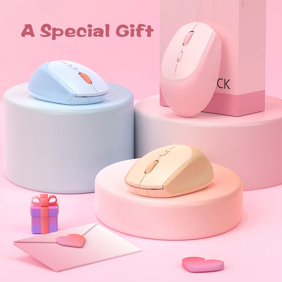 2.4G + Bluetooth Wireless Mouse (MS-201W)