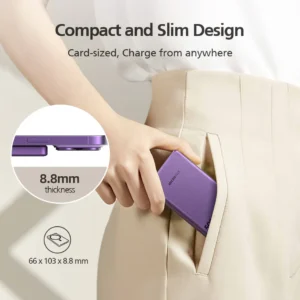 2 in 1 Slim Magnetic Wireless Power Bank (WPB-5S)