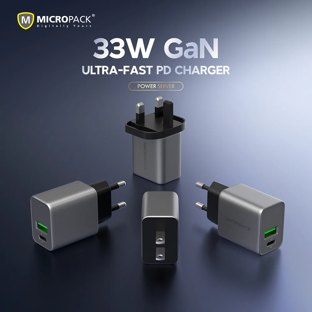 33W GaN Wall Charger (MWC-233PD-ES)