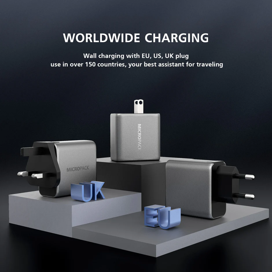 65W GaN Wall Charger (MWC-265PD-ES)