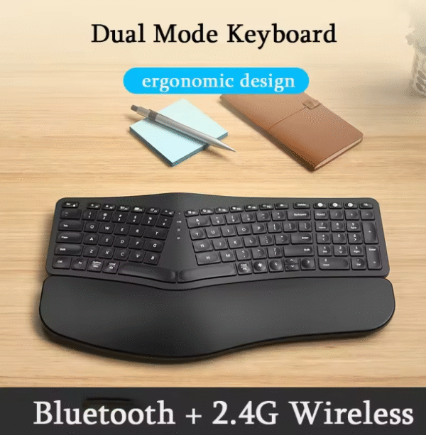 Micropack (K-E01B) For A Reliable 2.4G+Bluetooth Rechargeable Keyboard
