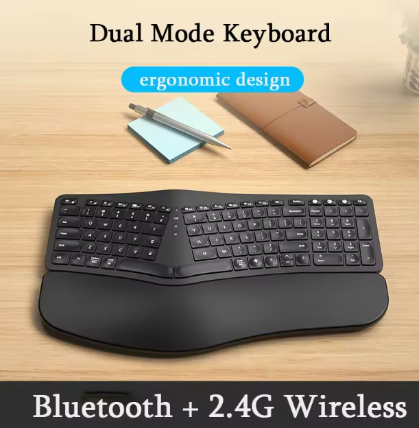 2.4G+Bluetooth Rechargeable Keyboard (K-E01B)