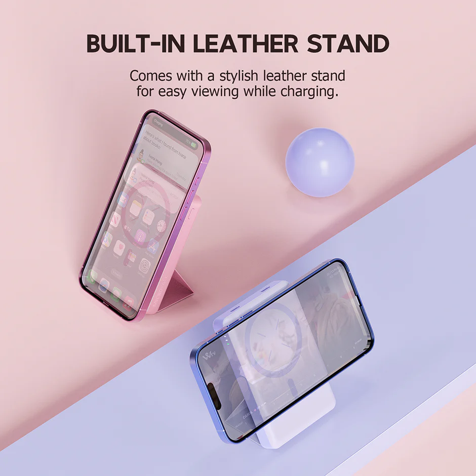 3 IN 1 Magnetic Wireless Charging Powe Bank "Quick Charge Car Charger" (WPB-10) - Image 3