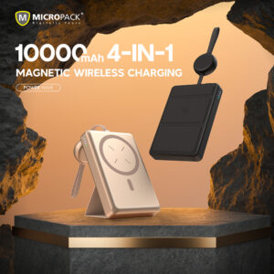 4 IN 1 PD Fast Charging Magnetic Wireless Power BanK (WPB-W10)