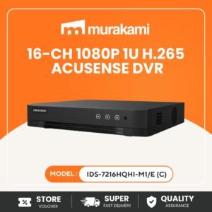 Hikvision (iDS-7216HQHI-M1/E) (C) For A Powerful 1080P/4MP Lite DVR