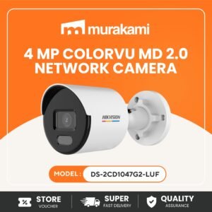 Hikvision (DS-2CD1047G2-LUF) For A Outstanding 4 MP ColorVu MD 2.0 Fixed Bullet Network Camera
