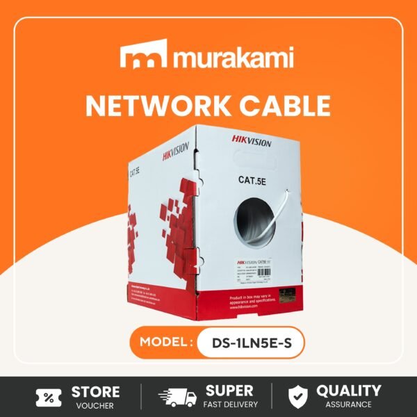 Hikvision (DS-1LN5E-S) CAT5e for Better Solid Copper Network Cable
