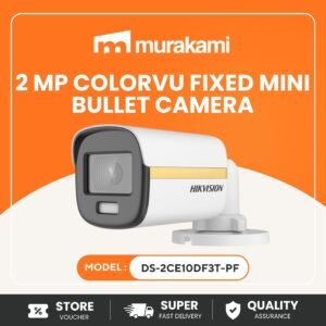 Hikvision (DS-2CE10DF3T-PF) 2MP Turbo HD ColorVu for Best Analog Bullet Camera