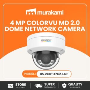 Hikvision (DS-2CD1147G2-LUF) For A Amazing 4 MP ColorVu MD 2.0 Fixed Dome Network Camera