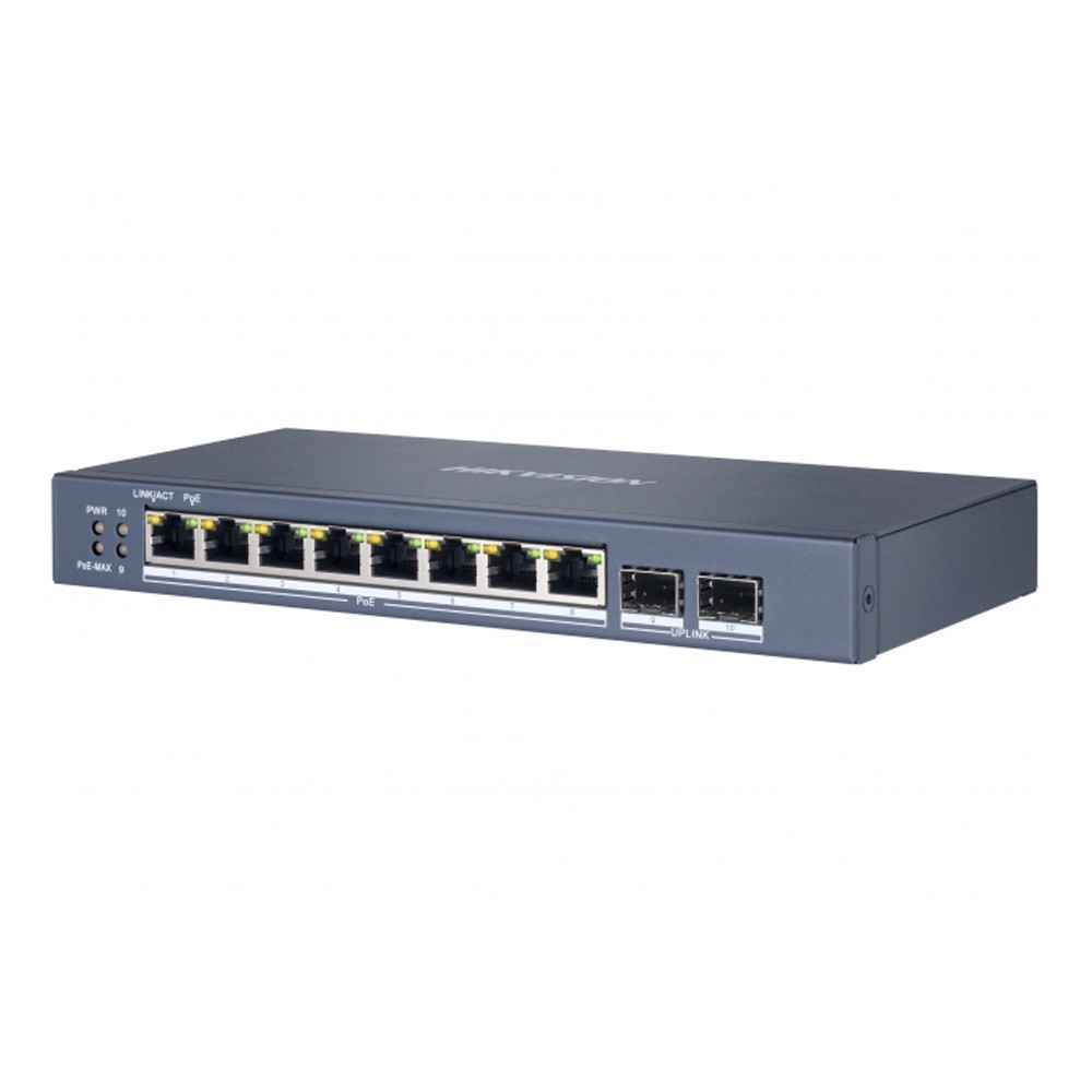 Switch (DS-3E1510P-SI) 8 Port Gigabit Web - Image 2