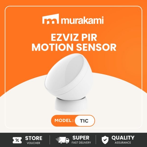 EZVIZ (T1C) PIR Motion Sensor for Best Detection Range Smart Home Security Sensor