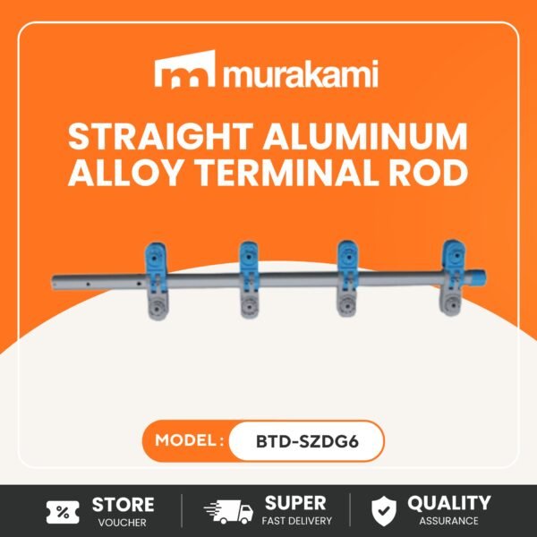 Electric Fence (BTD-SZDG6) for Better Straight Aluminum Alloy Insulator Durable Wire Support Guide