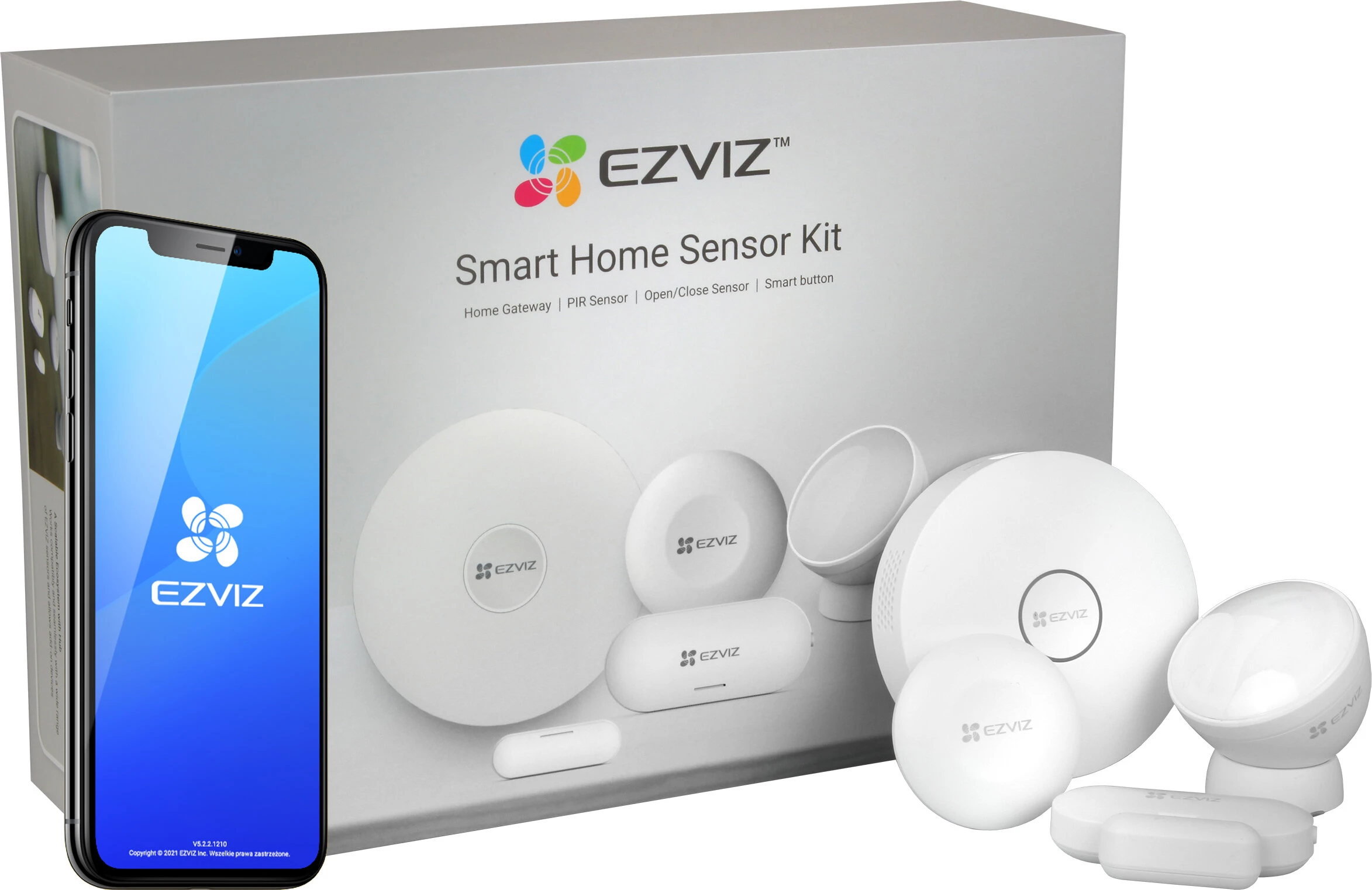 EZVIZ Home Sensor Kit (B1 CS-B1-A0-A34)
