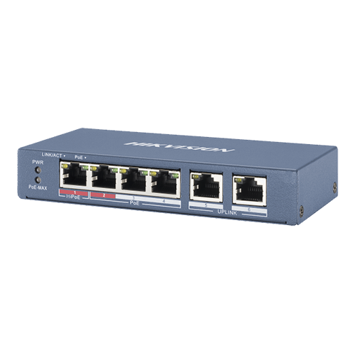 Switch 4Port (DS-3E0106P-E/M)